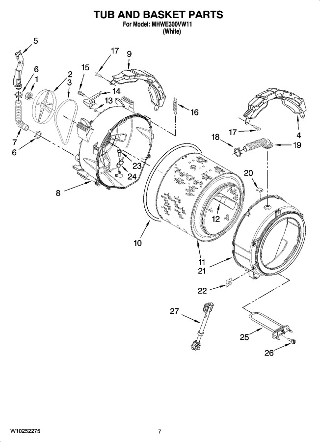 Diagram for MHWE300VW11