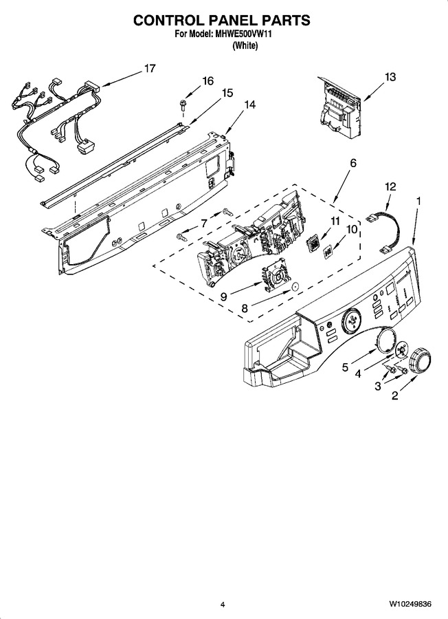 Diagram for MHWE500VW11