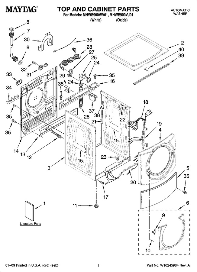 Diagram for MHWE900VJ01