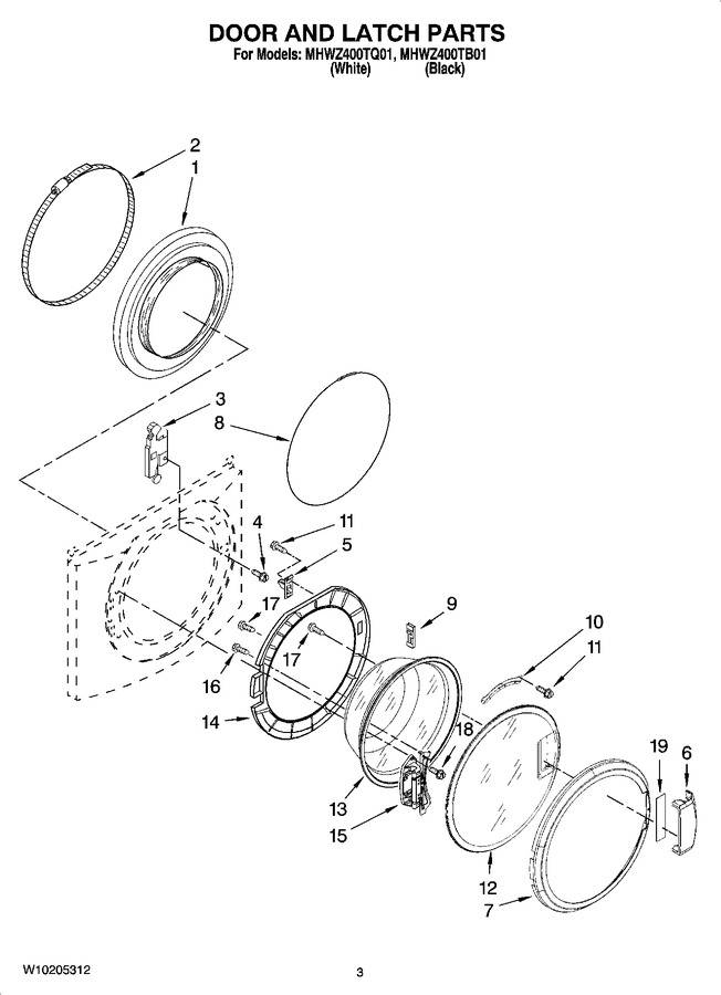 Diagram for MHWZ400TB01