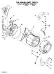 Diagram for 06 - Tub And Basket Parts, Optional Parts (not Included)