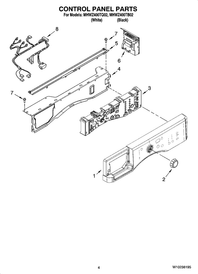 Diagram for MHWZ400TB02