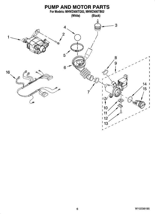 Diagram for MHWZ400TB02