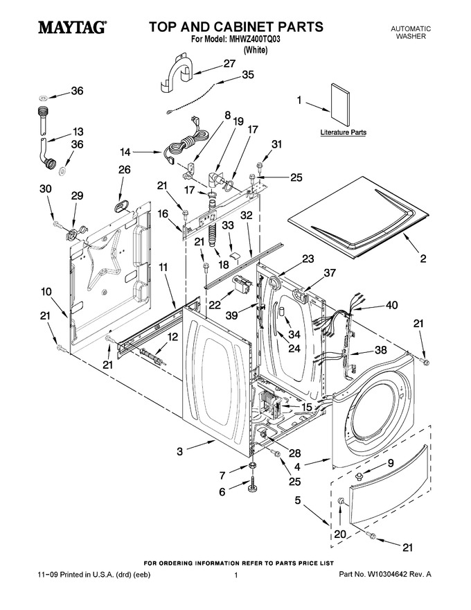 Diagram for MHWZ400TQ03
