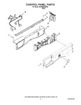 Diagram for 03 - Control Panel Parts