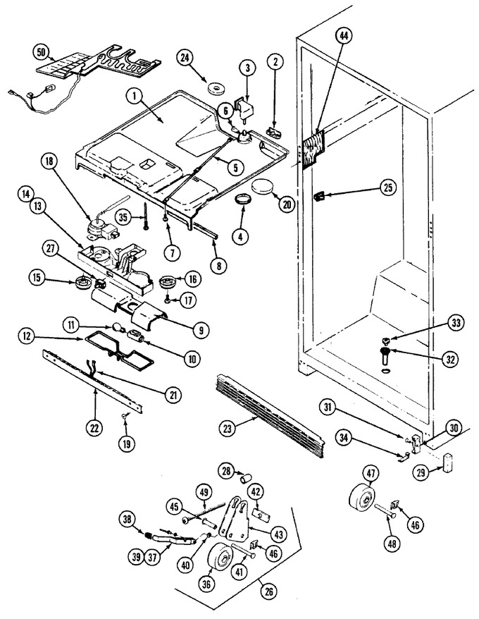 Diagram for RTC1500CAE (BOM: DH01C)