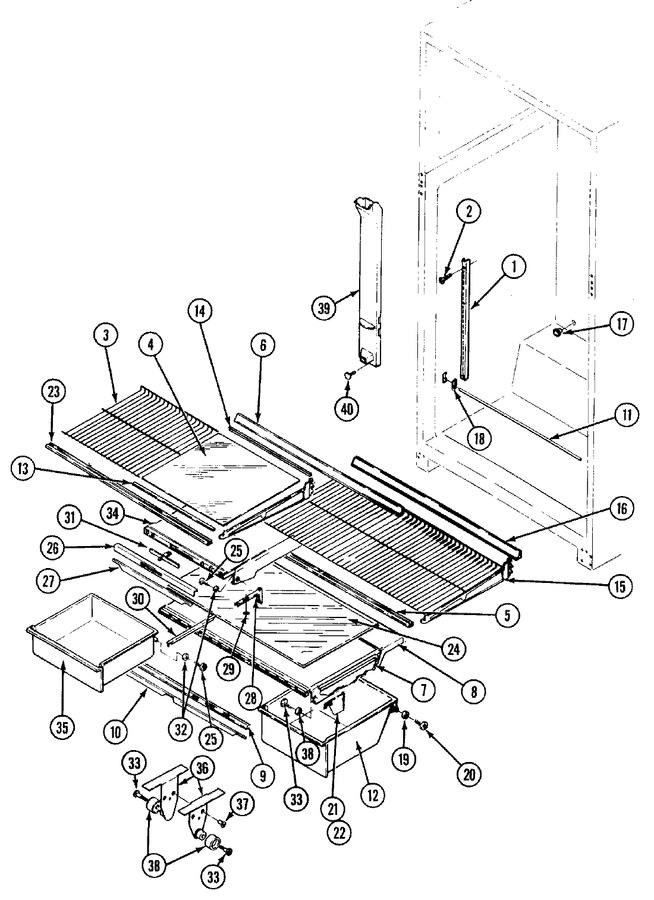 Diagram for RTS1900CAE (BOM: DH51A)
