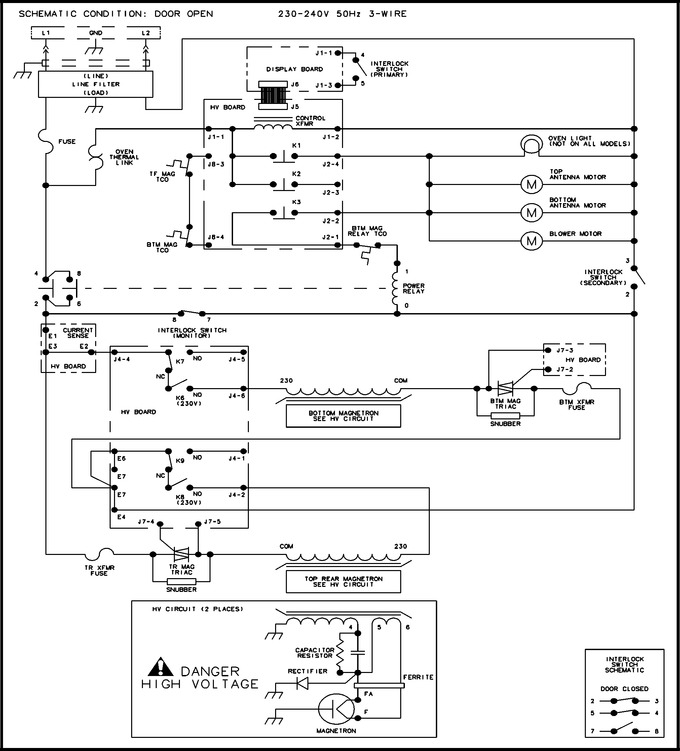 Diagram for RC520SC2 (BOM P1332839M)