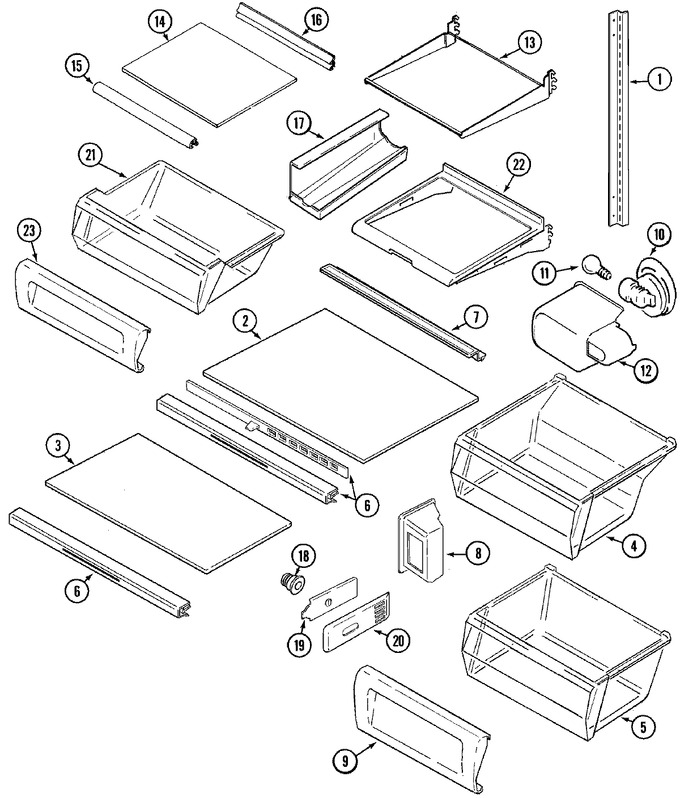 Diagram for MSD2354DRA