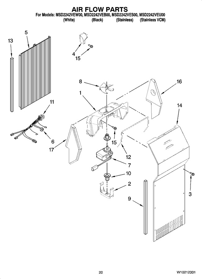 Diagram for MSD2242VEW00