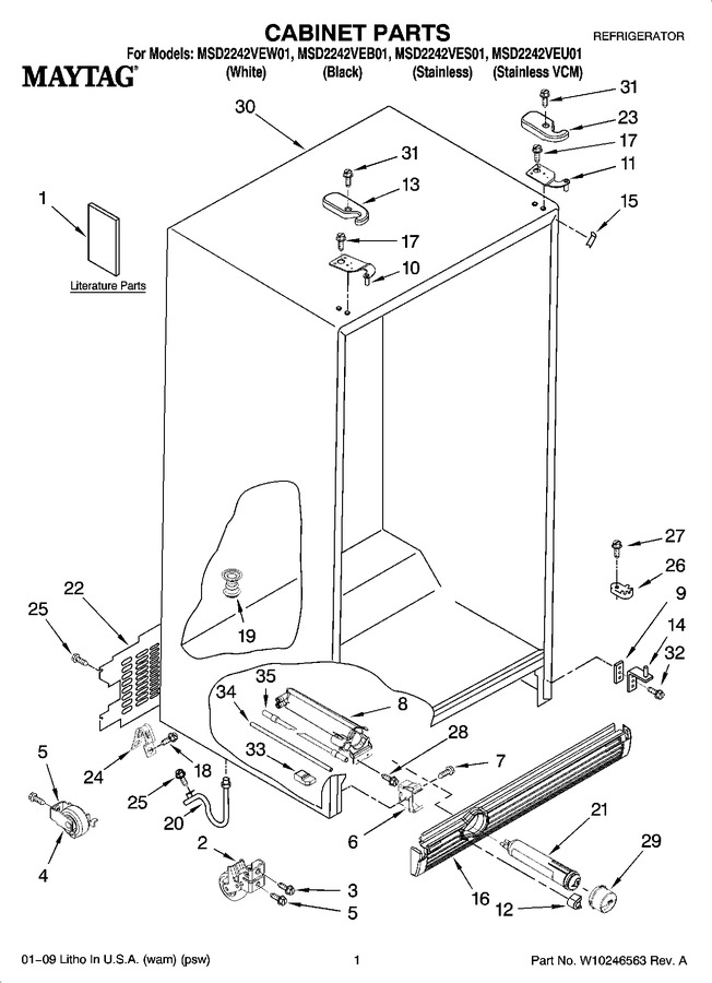 Diagram for MSD2242VEU01