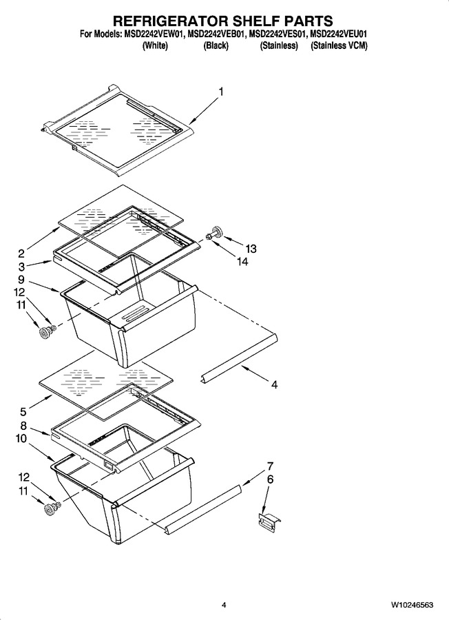 Diagram for MSD2242VES01