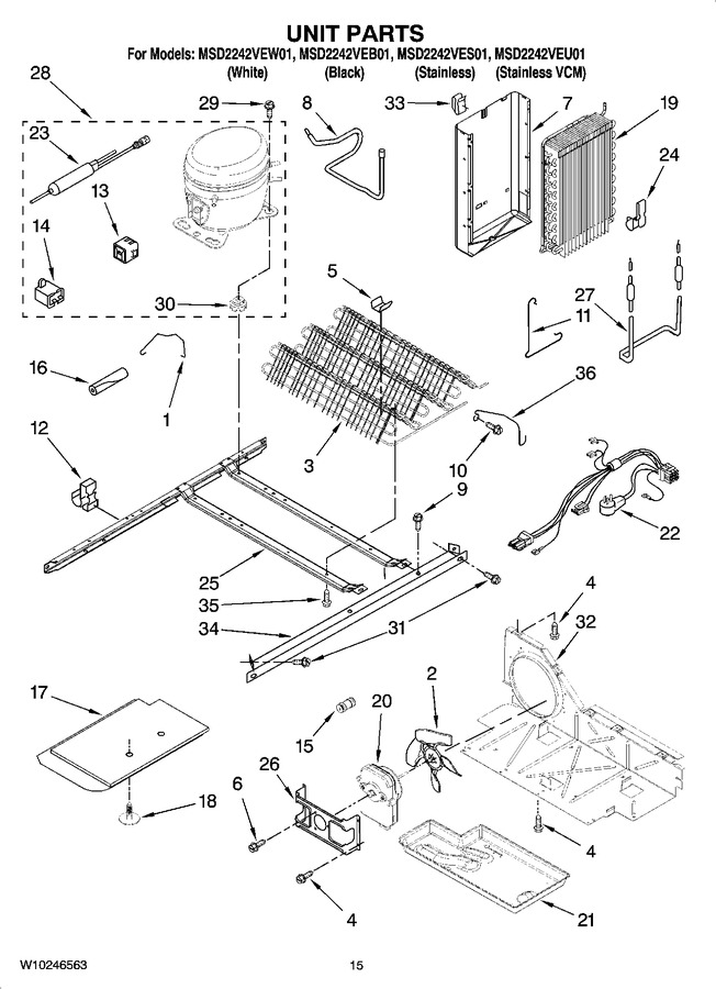 Diagram for MSD2242VEB01