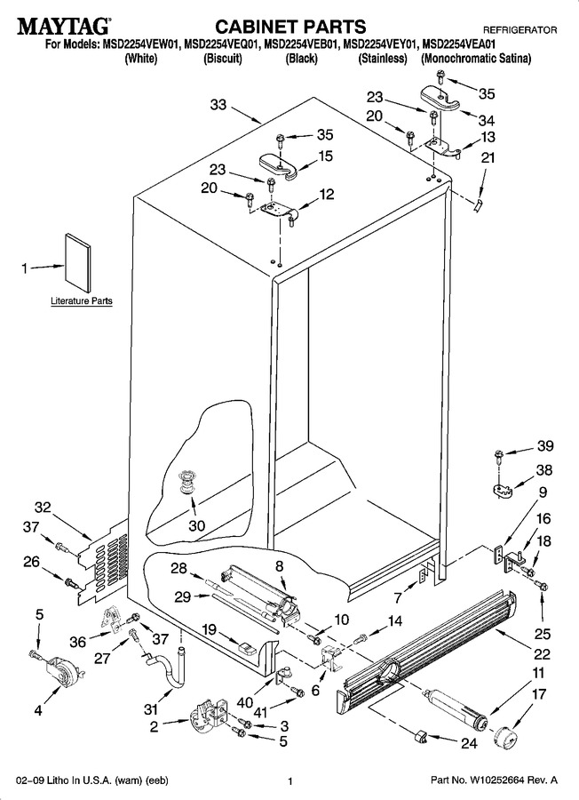 Diagram for MSD2254VEA01