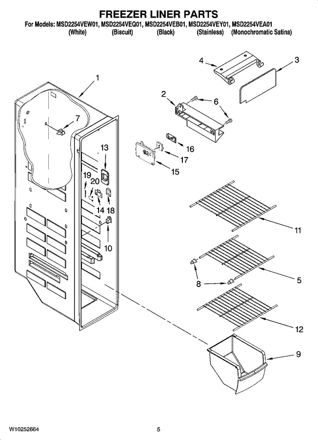 Diagram for MSD2254VEA01