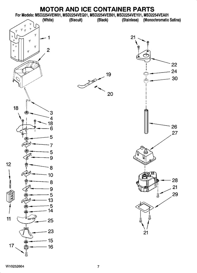 Diagram for MSD2254VEY01