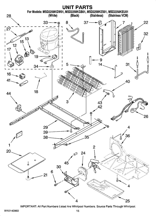 Diagram for MSD2258KGB01