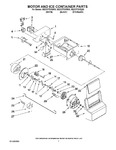 Diagram for 05 - Motor And Ice Container Parts