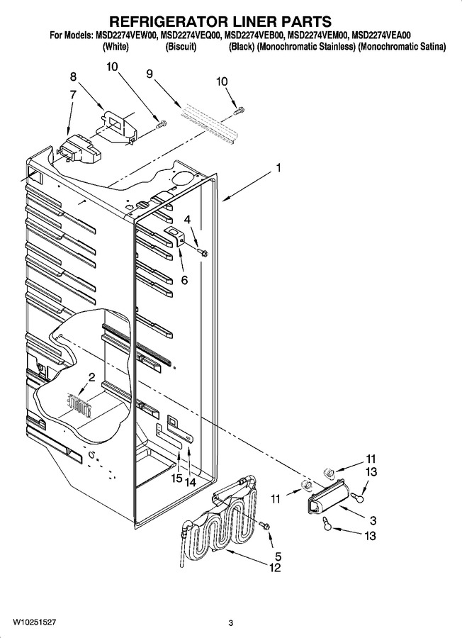 Diagram for MSD2274VEQ00