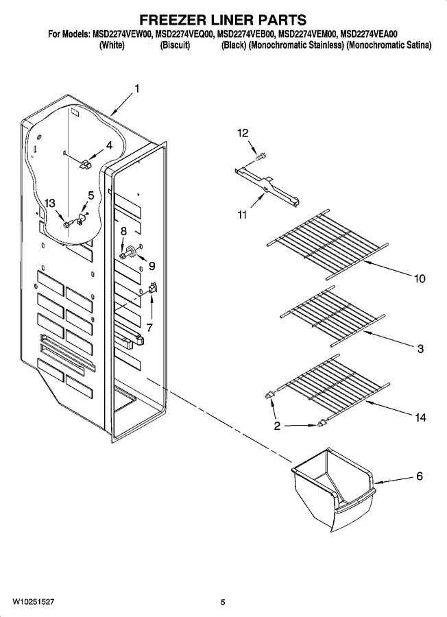 Diagram for MSD2274VEQ00