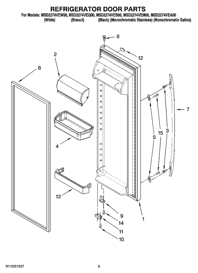 Diagram for MSD2274VEQ00