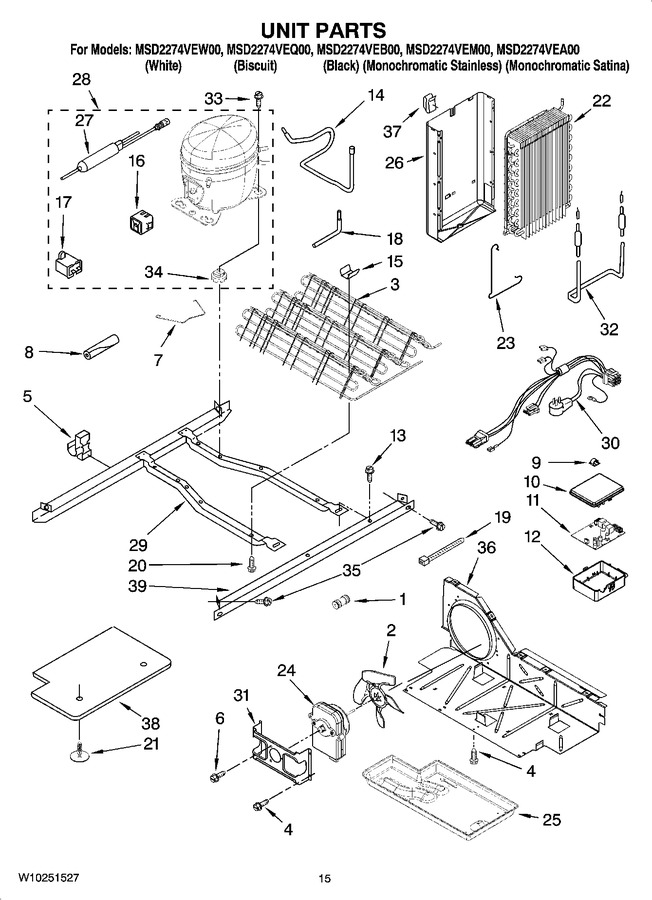 Diagram for MSD2274VEQ00