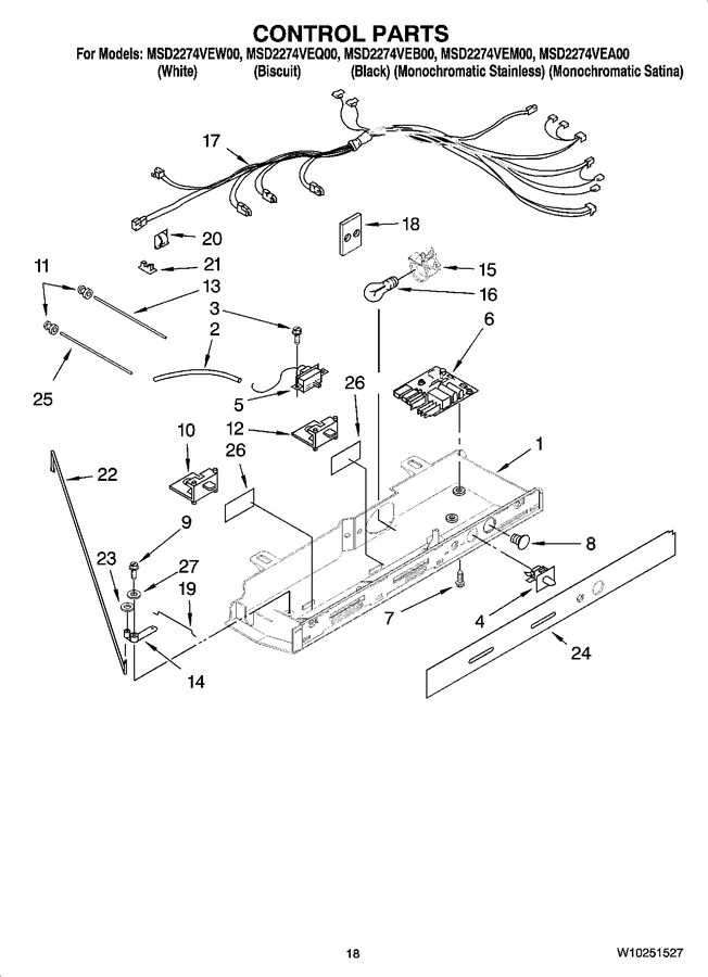 Diagram for MSD2274VEQ00