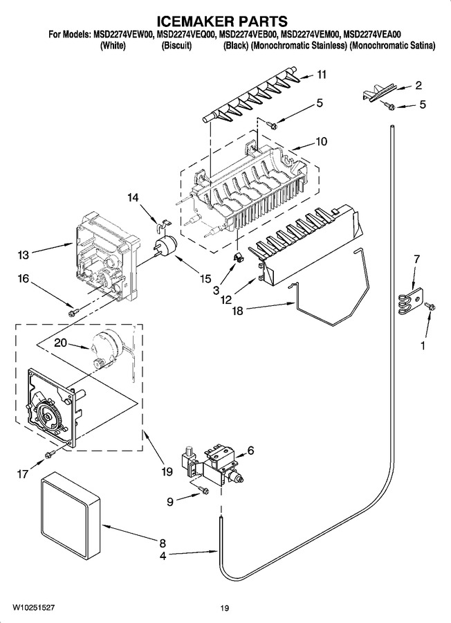 Diagram for MSD2274VEM00