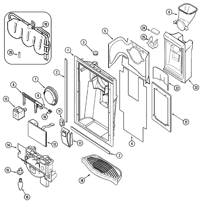 Diagram for MSD2456GEQ