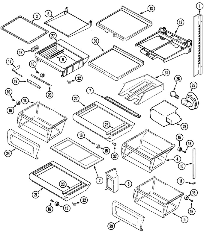 Diagram for MSD2456GEW