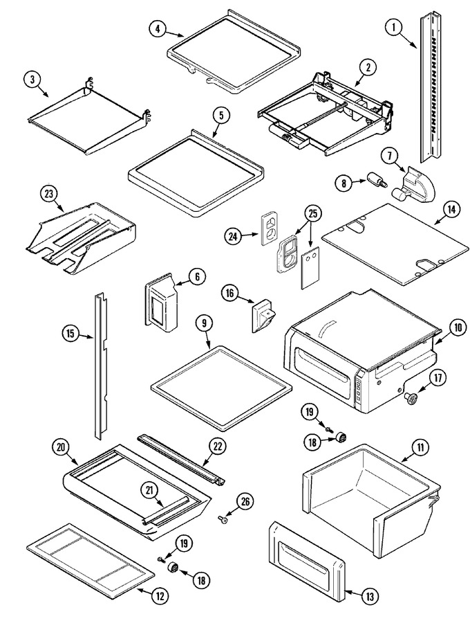 Diagram for MSD2458GEQ