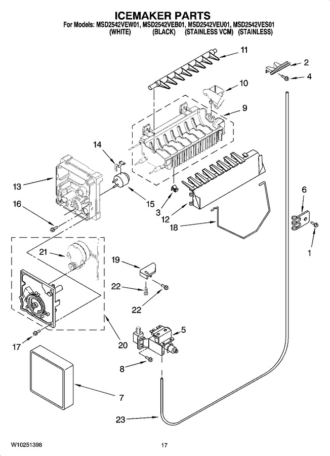 Diagram for MSD2542VES01