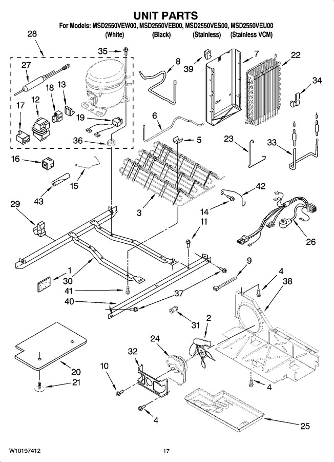 Diagram for MSD2550VES00