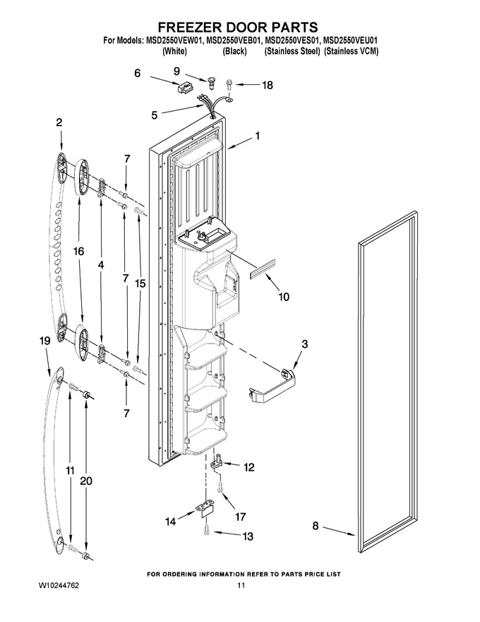 Diagram for MSD2550VEB01
