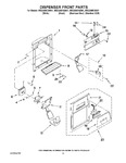 Diagram for 08 - Dispenser Front Parts