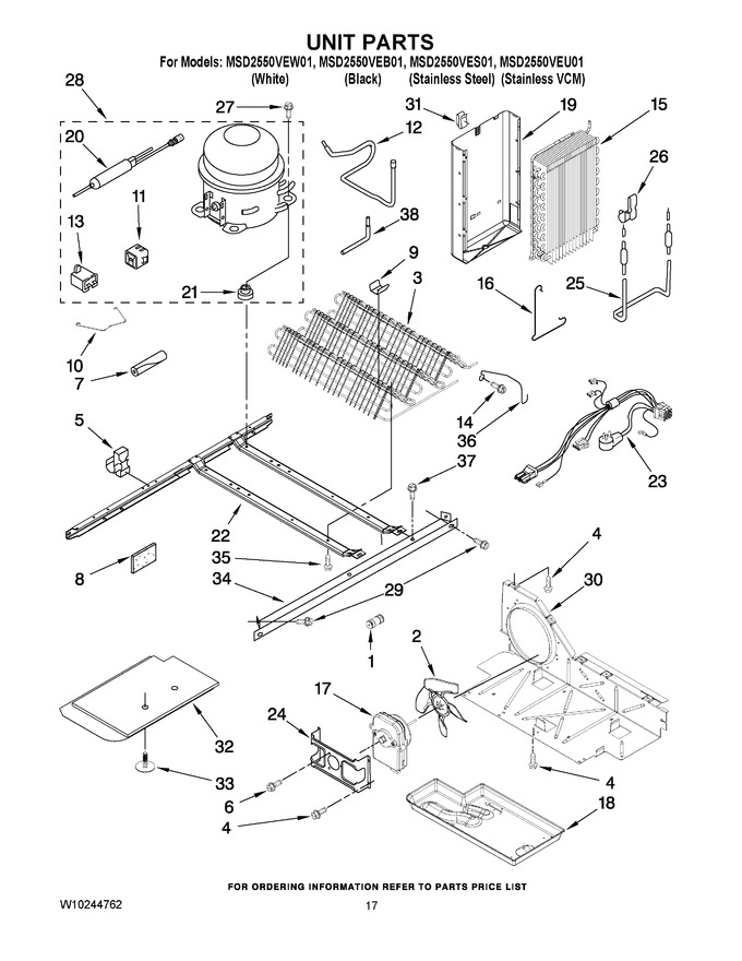 Diagram for MSD2550VEB01