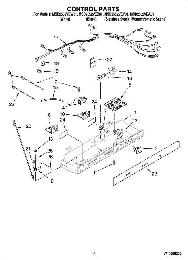 Diagram for MSD2552VEB01