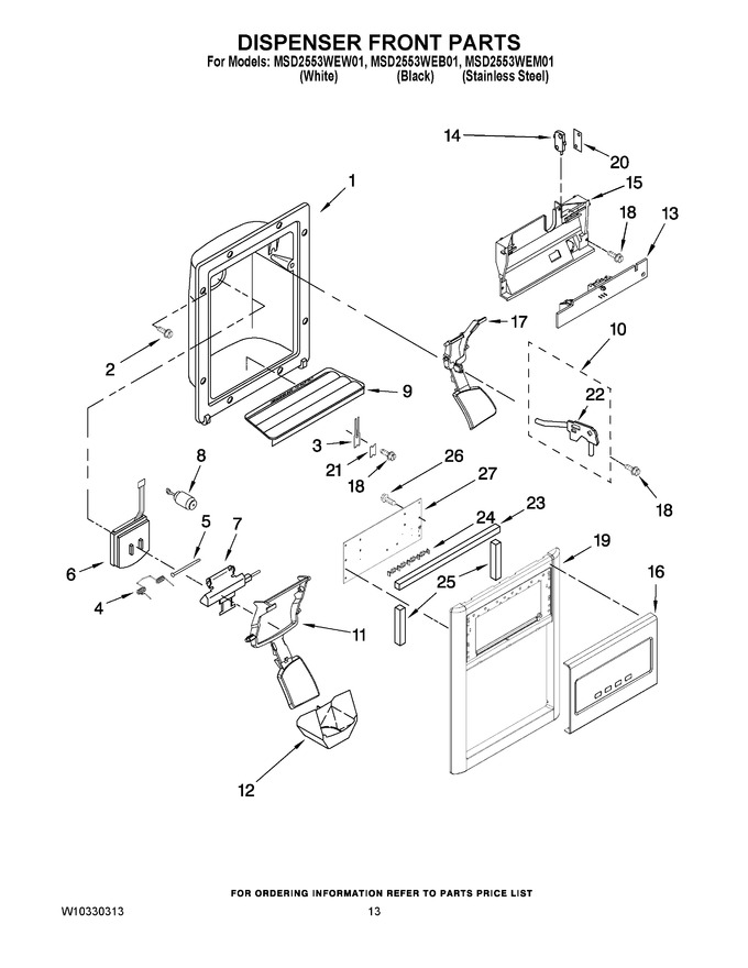 Diagram for MSD2553WEW01