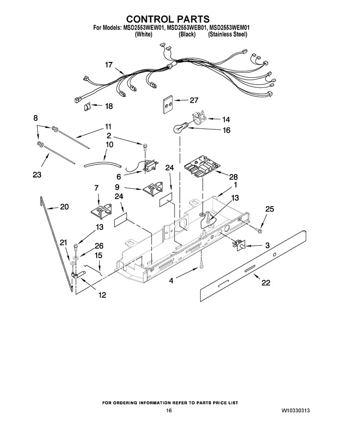Diagram for MSD2553WEM01