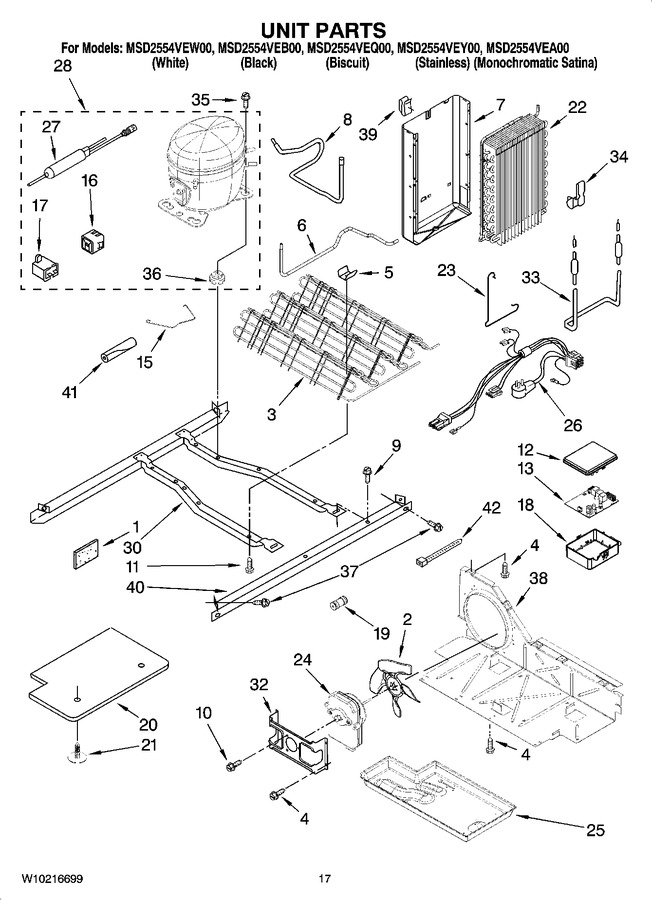 Diagram for MSD2554VEQ00