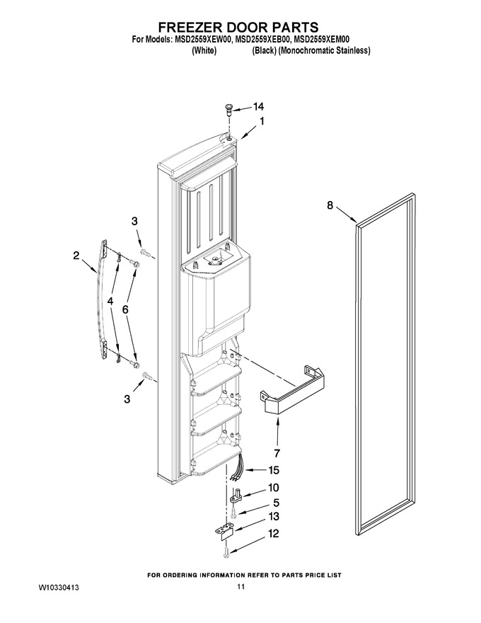 Diagram for MSD2559XEM00
