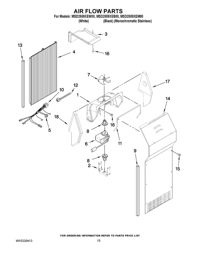 Diagram for MSD2559XEW00