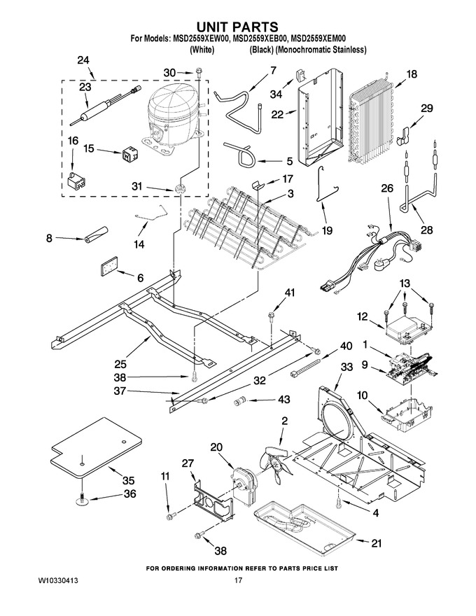 Diagram for MSD2559XEB00