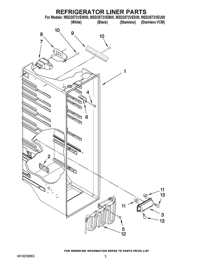 Diagram for MSD2572VES00