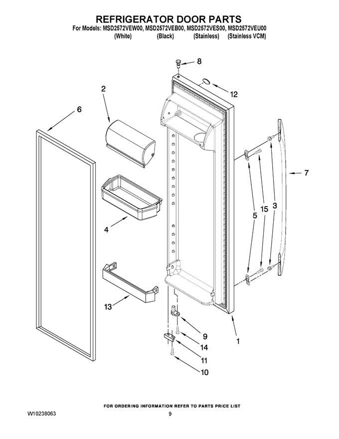 Diagram for MSD2572VES00
