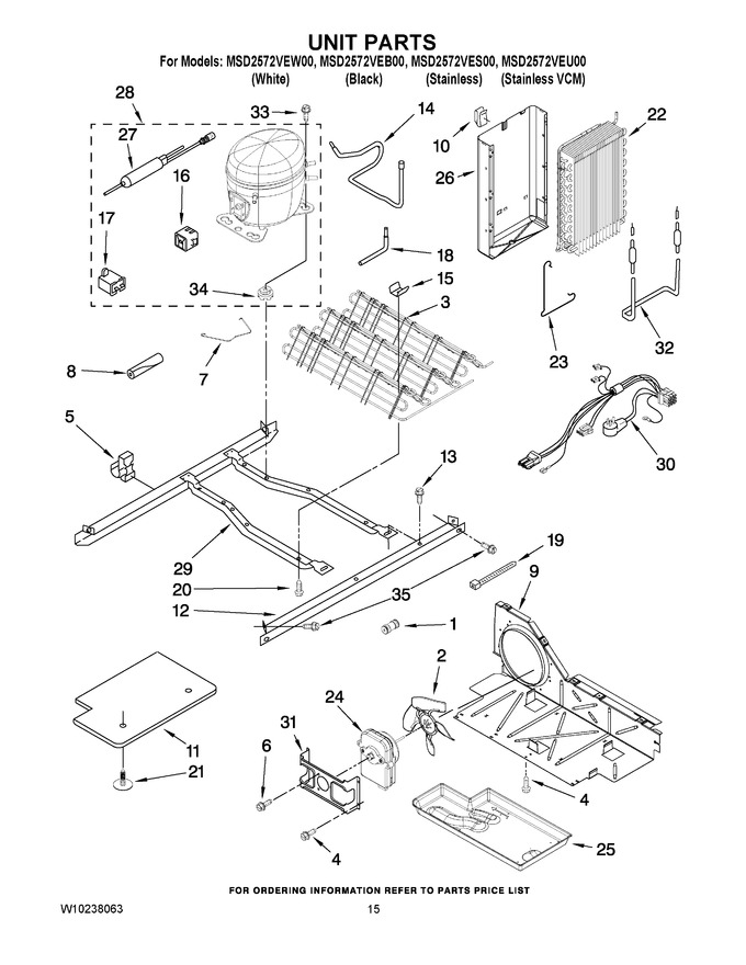 Diagram for MSD2572VEU00