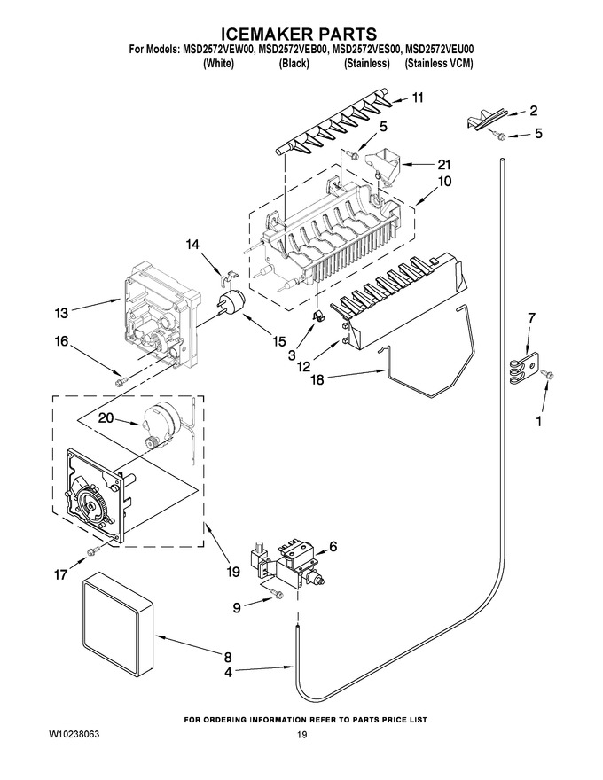 Diagram for MSD2572VES00
