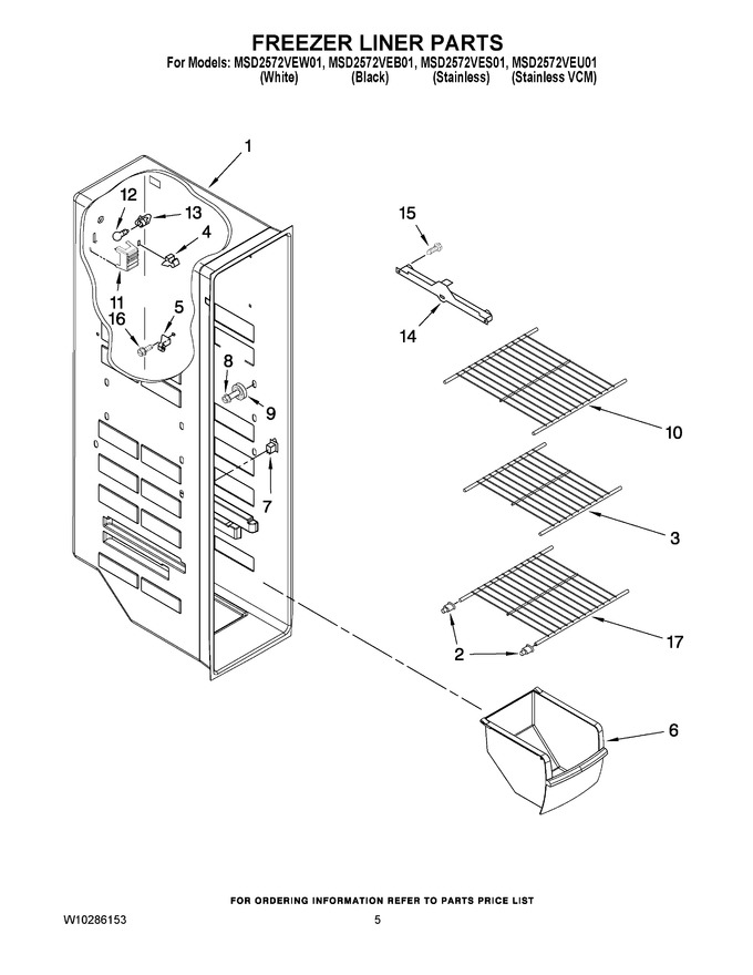 Diagram for MSD2572VES01