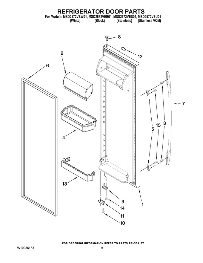 Diagram for MSD2572VES01
