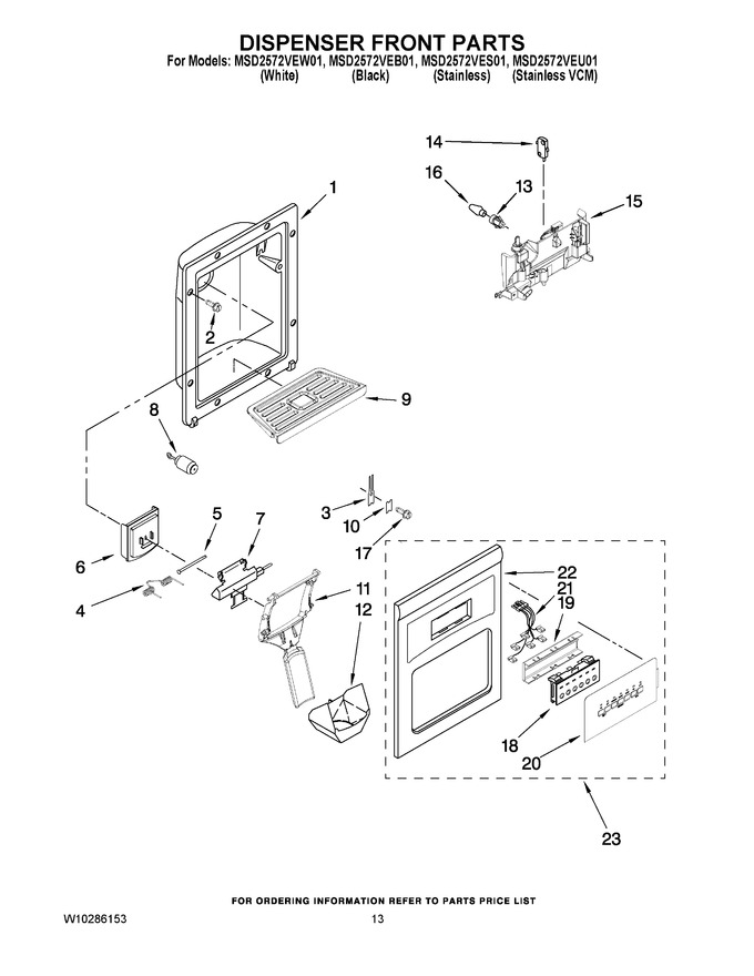 Diagram for MSD2572VEB01